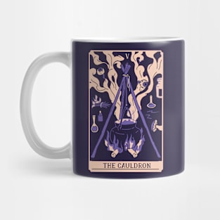 Spooky Tarot Card: The Cauldron Mug